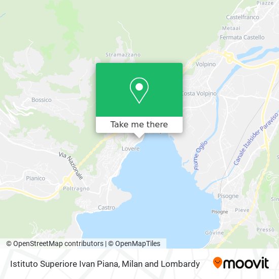 Istituto Superiore Ivan Piana map