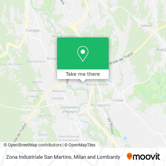 Zona Industriale San Martino map