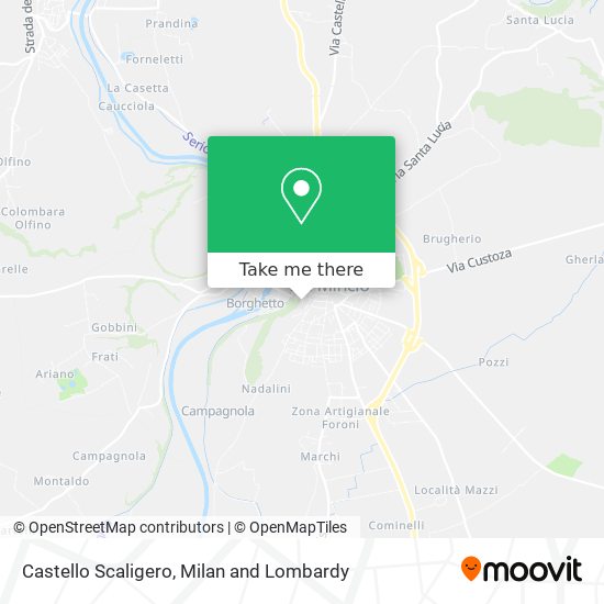 Castello Scaligero map