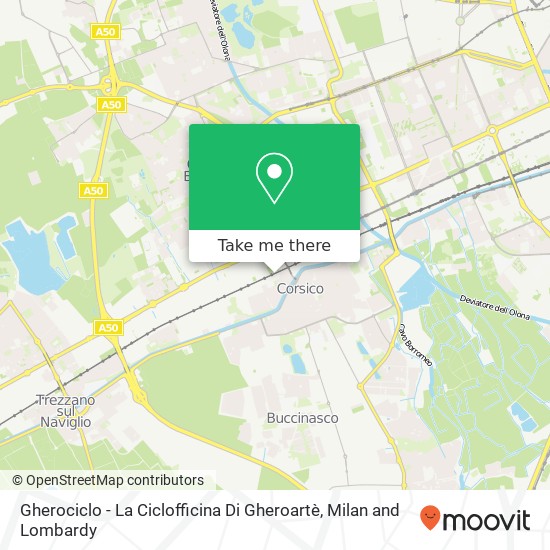 Gherociclo - La Ciclofficina Di Gheroartè map