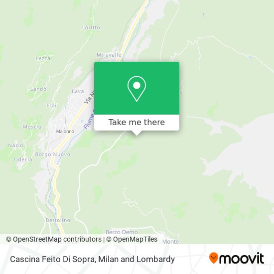 Cascina Feito Di Sopra map