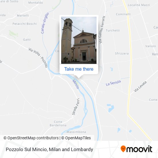 Pozzolo Sul Mincio map