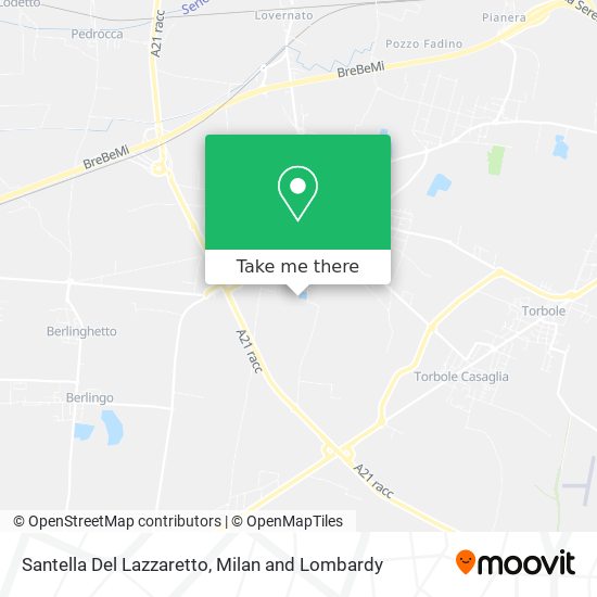 Santella Del Lazzaretto map