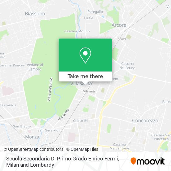 Scuola Secondaria Di Primo Grado Enrico Fermi map