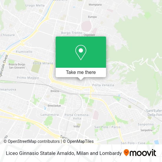 Liceo Ginnasio Statale Arnaldo map