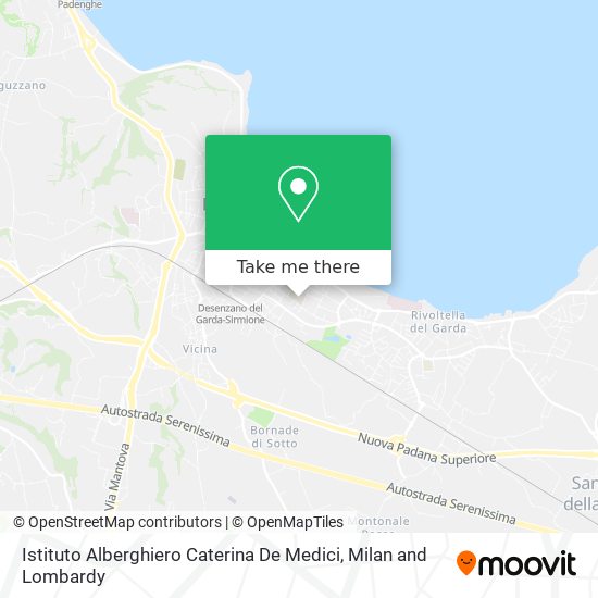 Istituto Alberghiero Caterina De Medici map