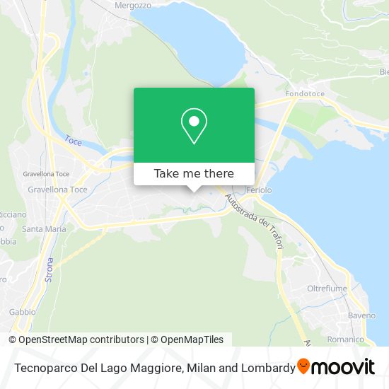 Tecnoparco Del Lago Maggiore map