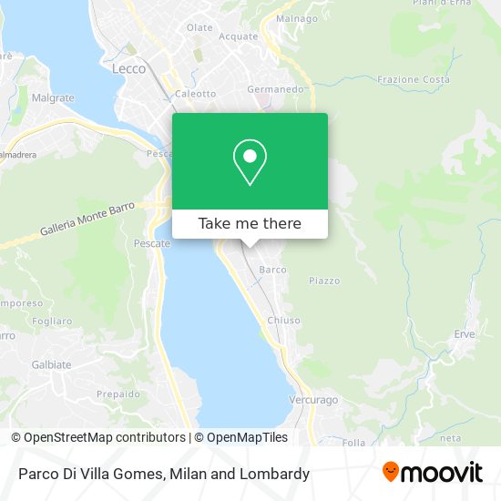 Parco Di Villa Gomes map