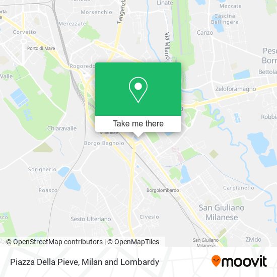 Piazza Della Pieve map
