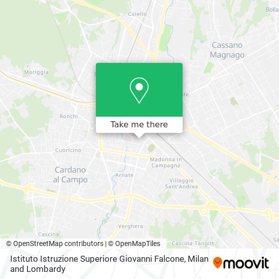 Istituto Istruzione Superiore Giovanni Falcone map
