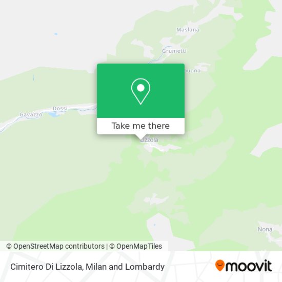 Cimitero Di Lizzola map