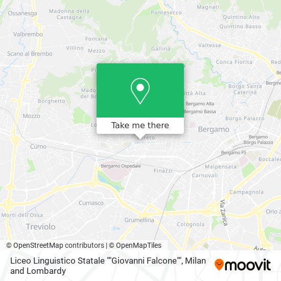 Liceo Linguistico Statale ""Giovanni Falcone"" map