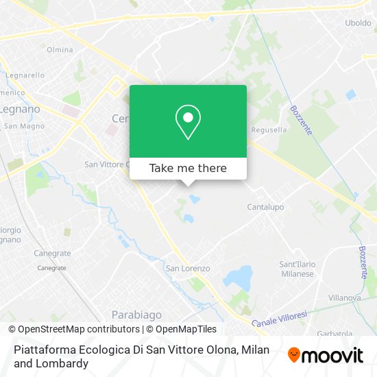 Piattaforma Ecologica Di San Vittore Olona map