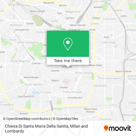 Chiesa Di Santa Maria Della Sanità map