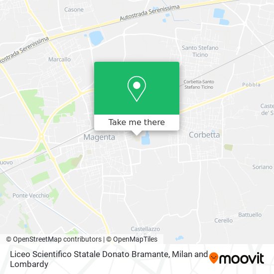 Liceo Scientifico Statale Donato Bramante map