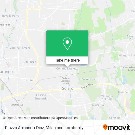 Piazza Armando Diaz map