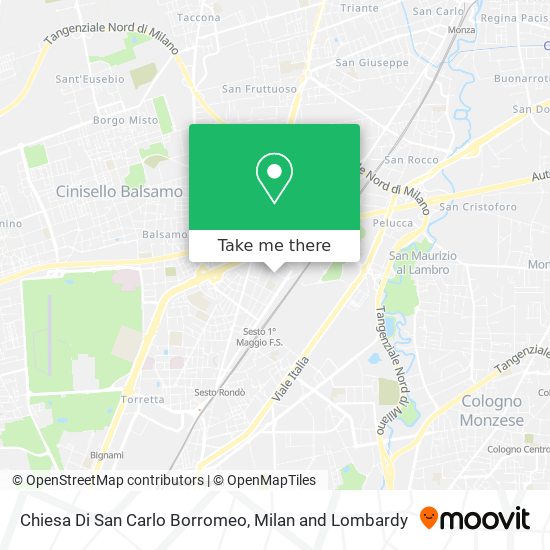Chiesa Di San Carlo Borromeo map