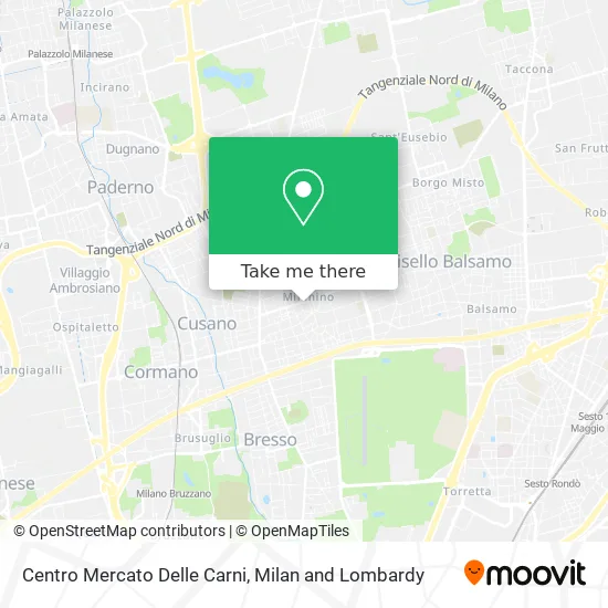 Centro Mercato Delle Carni map