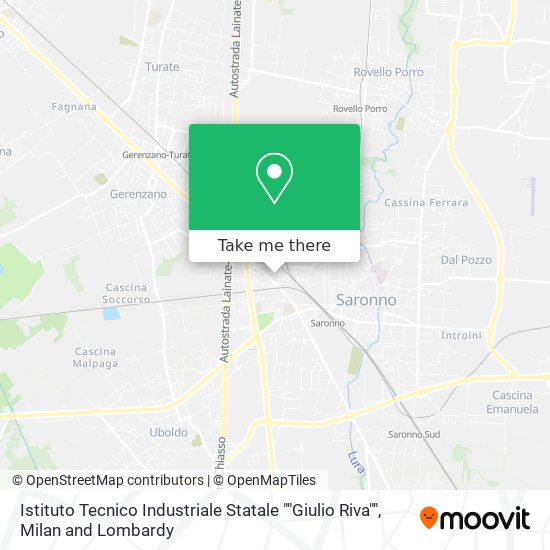 Istituto Tecnico Industriale Statale ""Giulio Riva"" map