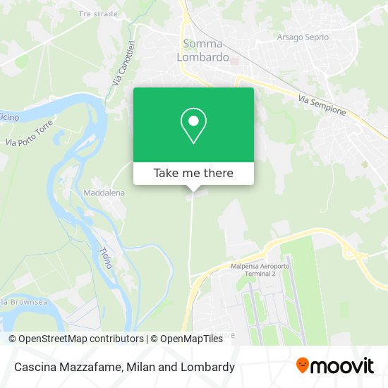 Cascina Mazzafame map