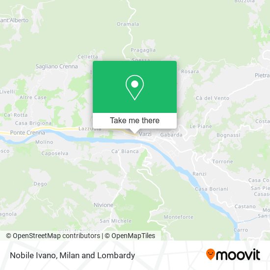 Nobile Ivano map