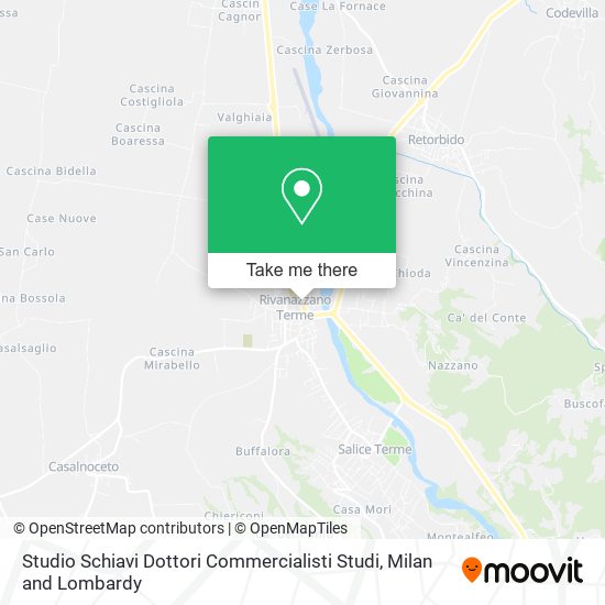 Studio Schiavi Dottori Commercialisti Studi map