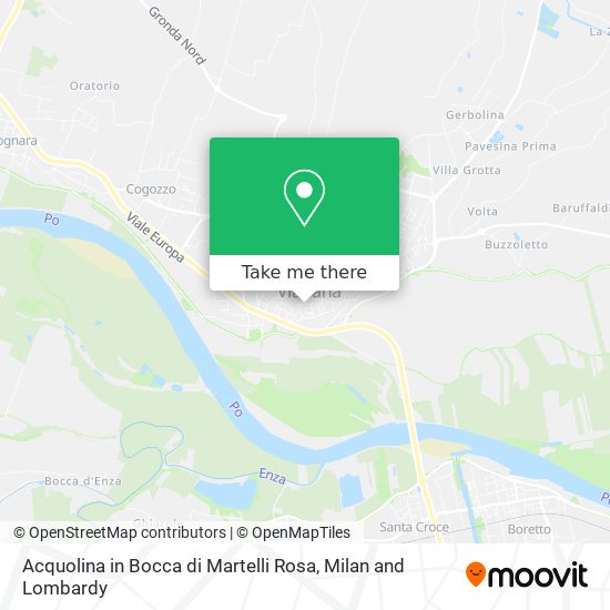 Acquolina in Bocca di Martelli Rosa map