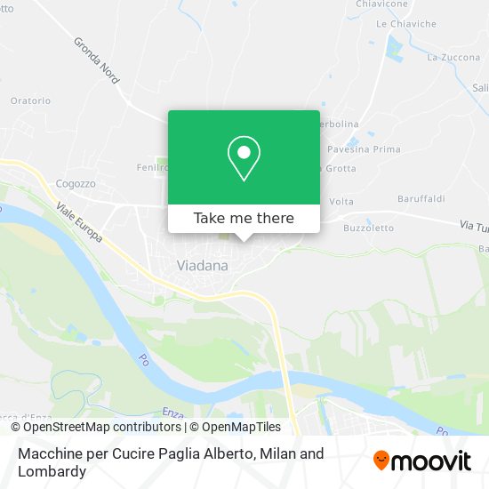 Macchine per Cucire Paglia Alberto map