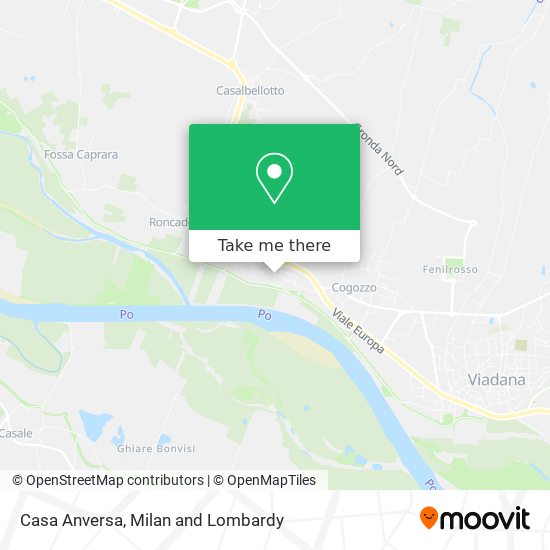 Casa Anversa map