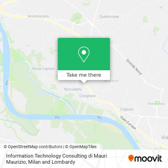 Information Technology Consulting di Mauri Maurizio map
