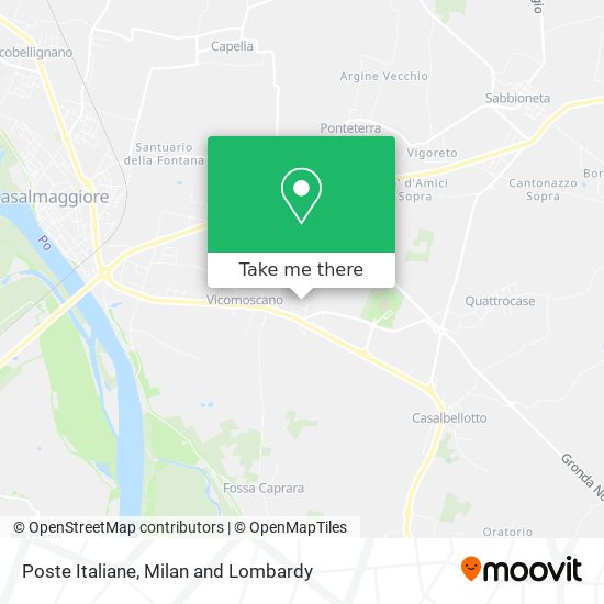Poste Italiane map