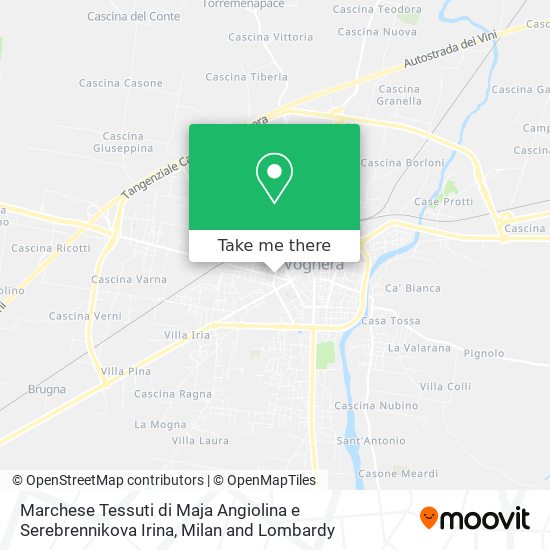 Marchese Tessuti di Maja Angiolina e Serebrennikova Irina map