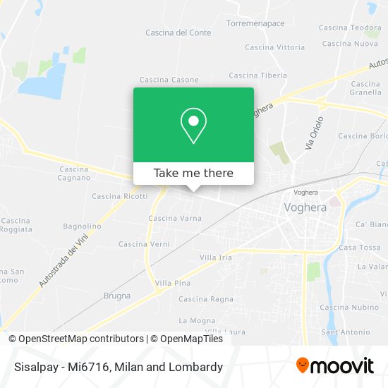 Sisalpay - Mi6716 map