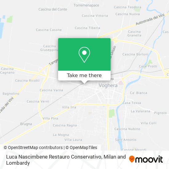 Luca Nascimbene Restauro Conservativo map