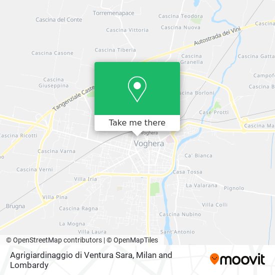 Agrigiardinaggio di Ventura Sara map