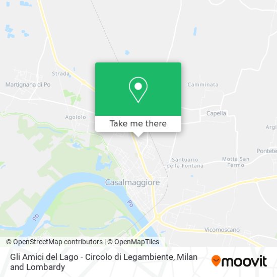 Gli Amici del Lago - Circolo di Legambiente map