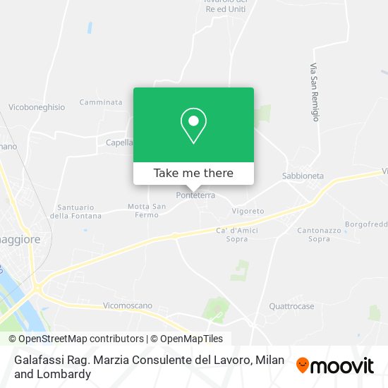 Galafassi Rag. Marzia Consulente del Lavoro map