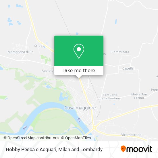 Hobby Pesca e Acquari map