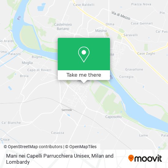 Mani nei Capelli Parrucchiera Unisex map