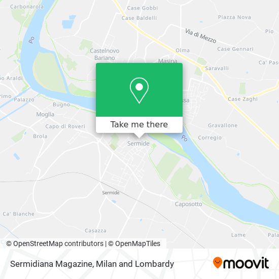 Sermidiana Magazine map
