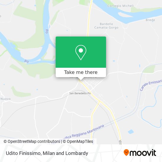 Udito Finissimo map