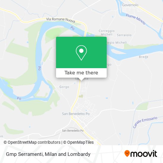 Gmp Serramenti map