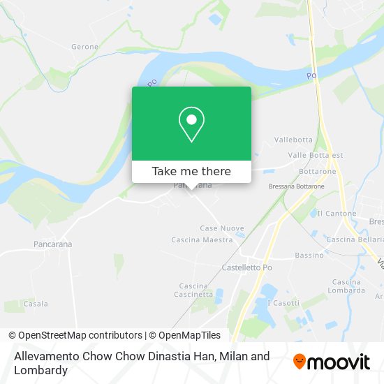 Allevamento Chow Chow Dinastia Han map