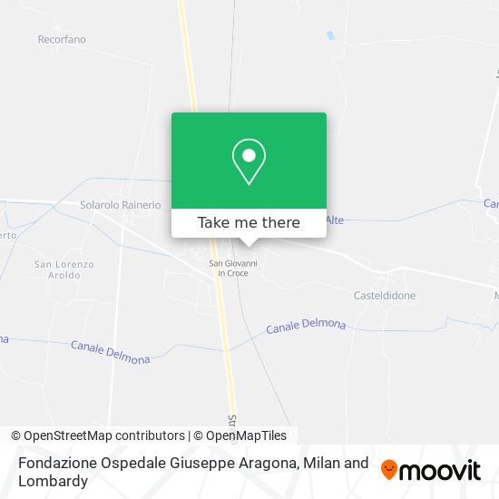 Fondazione Ospedale Giuseppe Aragona map