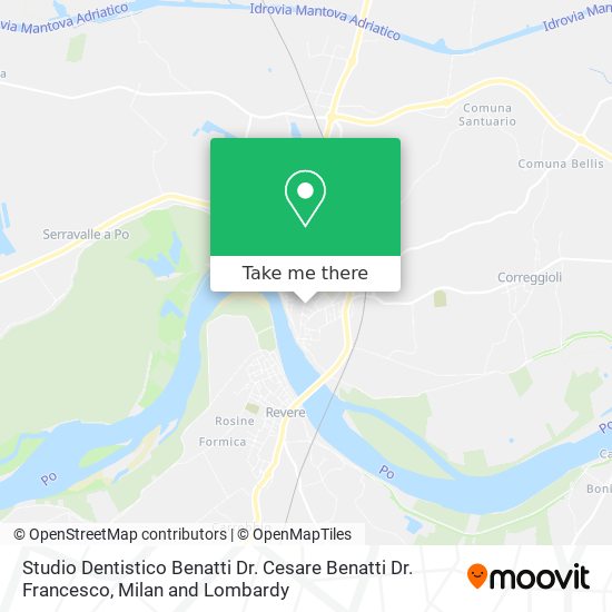 Studio Dentistico Benatti Dr. Cesare Benatti Dr. Francesco map