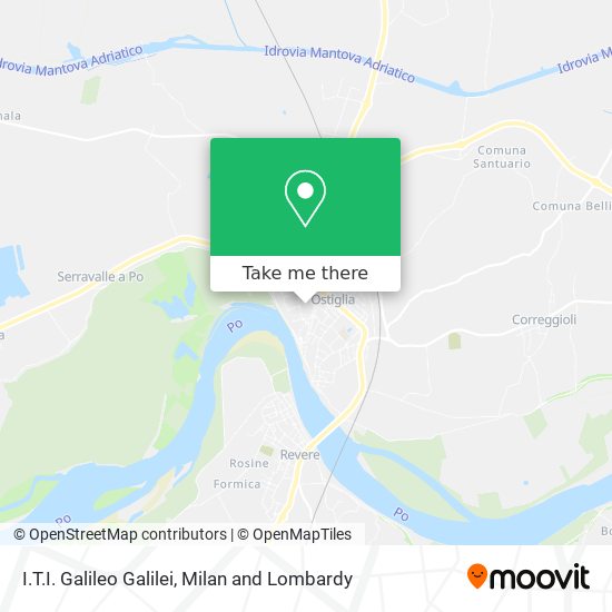 I.T.I. Galileo Galilei map