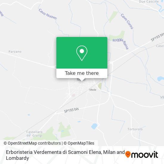 Erboristeria Verdementa di Scamoni Elena map