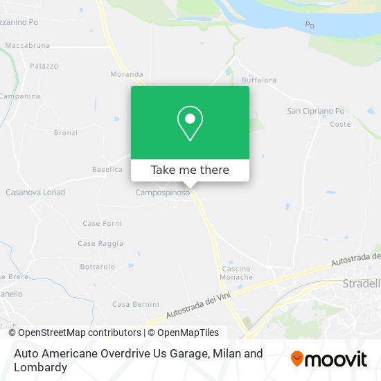 Auto Americane Overdrive Us Garage map