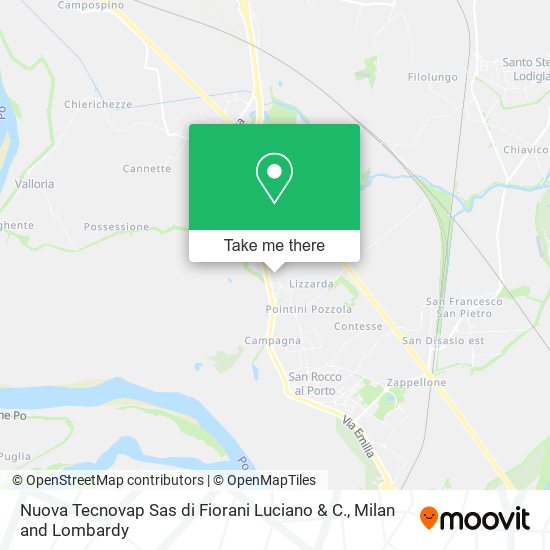 Nuova Tecnovap Sas di Fiorani Luciano & C. map