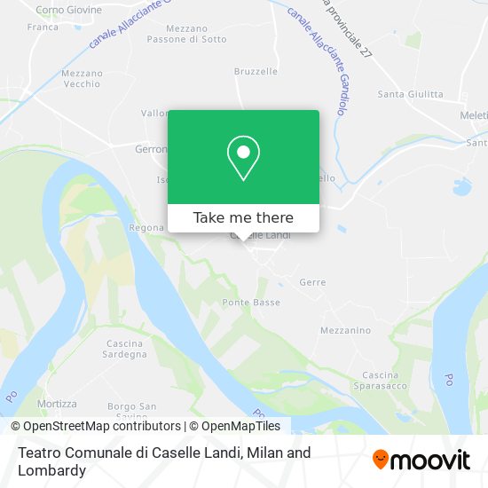 Teatro Comunale di Caselle Landi map